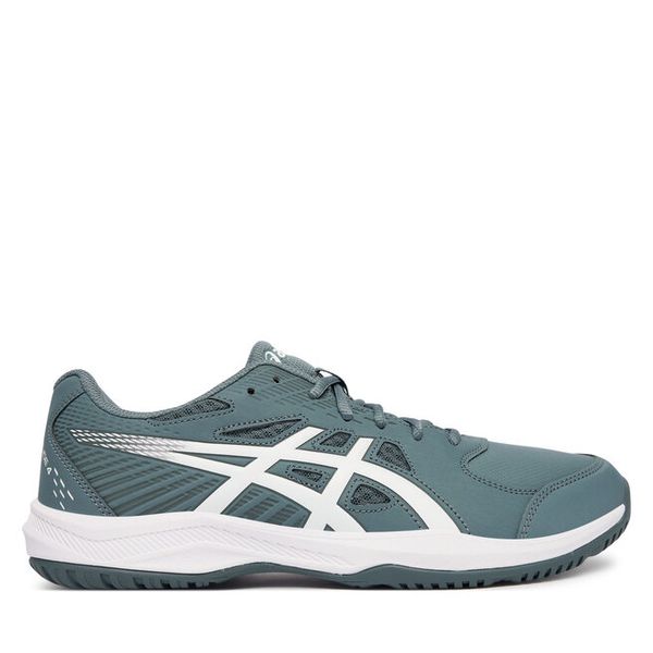 Buty do tenisa Asics. Szare buty sportowe męskie Asics, bez zapięcia, tenisowe. Za 255.99 zł.