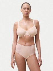Chantelle Figi klasyczne z wysokim stanem Norah Chic C16M80 Różowy. Czerwone figi damskie Chantelle, m, bez wzorów, z syntetyku. Za 149.99 zł.
