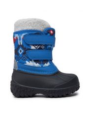 Reima Śniegowce Konkari 5400148A Niebieski. Niebieskie buty zimowe chłopięce Reima, bez wzorów, z materiału, bez zapięcia. Za 299.99 zł.
