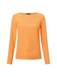 Franco Callegari Sweter z dzianiny Kobiety Bawełna pomarańczowy, XXXL. Brązowe swetry damskie Franco Callegari, bez wzorów, z bawełny, eleganckie, bez kołnierzyka, bez ramiączek, bez kaptura. Za 249.95 zł.