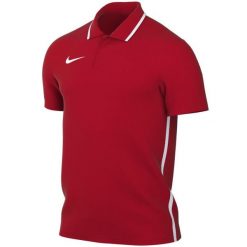 Męska koszulka polo Nike Dri-FIT Park 26 czerwony XL. Czerwone koszulki polo męskie Nike, m, bez wzorów, z materiału, sportowe, bez ramiączek. Za 89.99 zł.