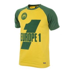 Koszulka retro piłkarska dla dorosłych - FC Nantes 1978-79 - Żółta. Żółte koszulki sportowe męskie COPA FOOTBALL, m, bez wzorów, bez kołnierzyka, bez ramiączek, do piłki nożnej. Za 339.04 zł.