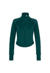 Bluza jeździecka damska EQUESTRIAN QUEEN Melody wiosna/lato 2026 sportowa. Zielone bluzy damskie EQUESTRIAN QUEEN, l, bez wzorów, bez kaptura, do jazdy konnej. Za 251.99 zł.