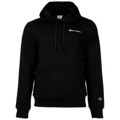 Bluza na co dzień unisex CHAMPION z kapturem. Czarne bluzy męskie Champion, m, bez wzorów, z kapturem. Za 284.00 zł.