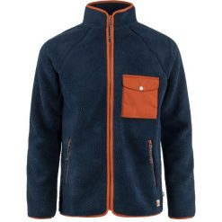 Kurtka polarowa męska Fjallraven Vardag Pile Fleece. Niebieskie kurtki męskie Fjällräven, m, bez wzorów, z polaru, trekkingowe. Za 722.99 zł.