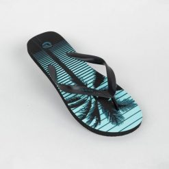 Japonki męskie Olaian 120 Palmline. Czarne buty sportowe męskie OLAIAN, bez zapięcia, na fitness i siłownię. Za 24.99 zł.