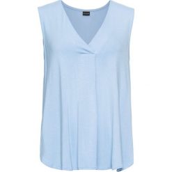 Top bonprix jasnoniebieski. Topy damskie marki MAKE ME BIO. Za 34.99 zł.