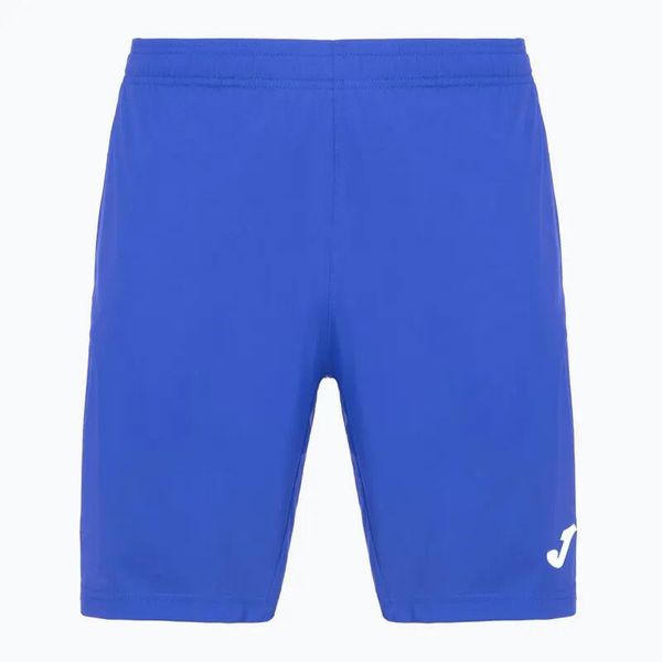 Spodenki tenisowe męskie Joma Montreal. Niebieskie krótkie spodenki sportowe męskie Joma, m, bez wzorów, z materiału. Za 109.99 zł.