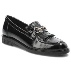 Czarne Mokasyny Armodo Eleganckie Obuwie Damskie. Czarne mokasyny damskie Armodo, z lakierowanej skóry, eleganckie. Za 359.00 zł.