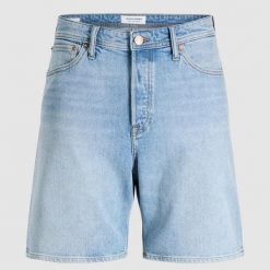 Szorty Jack & Jones Tony 460 Denim. Krótkie spodenki sportowe męskie Jack&Jones, bez wzorów, z denimu. Za 211.46 zł.