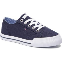 Tenisówki TOMMY HILFIGER - Essential Sneaker FW0FW03853 Tommy Navy 406. Półbuty damskie Tommy Hilfiger. W wyprzedaży za 259.00 zł.