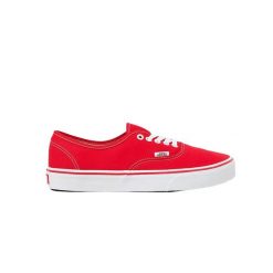 Sneakers Vans Authentic czerwone. Czerwone buty sportowe męskie Vans, bez zapięcia, Vans Authentic. Za 317.25 zł.