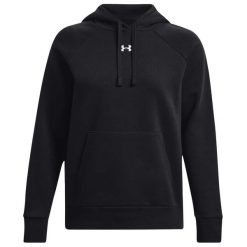 Bluza treningowa damska Under Armour Ua Rival Fleece Hoodie. Białe bluzy sportowe damskie Under Armour, s, bez wzorów, z kapturem. Za 351.00 zł.