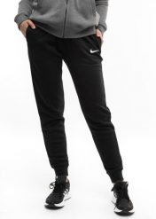 Spodnie sportowe damskie Nike Wmns Fleece Pants. Białe spodnie dresowe damskie Nike, xs, bez wzorów, z bawełny. Za 199.99 zł.