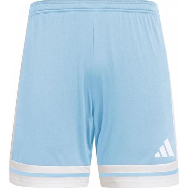 Spodenki męskie adidas Squadra 25. Białe krótkie spodenki sportowe męskie Adidas, l, bez wzorów, z poliesteru, do piłki nożnej. Za 66.00 zł.