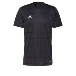 Koszulka męska adidas Campeon 21 Jersey. Czarne koszulki sportowe męskie Adidas, m, bez wzorów, z jersey, bez kołnierzyka, bez ramiączek, na fitness i siłownię. W wyprzedaży za 125.35 zł.
