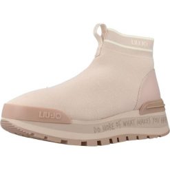 Buty LIU-JO AMAZING 11 Rose. Czerwone obuwie sportowe damskie Liu Jo, bez wzorów, z tkaniny, trekkingowe. Za 504.99 zł.