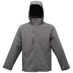 Męski Softshell Repeller Professional. Szare kurtki sportowe męskie Regatta, m, bez wzorów, z softshellu, trekkingowe. Za 276.99 zł.