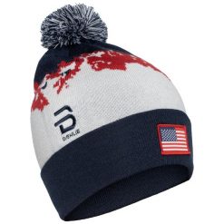 Czapka Daehlie Sportswear Champion. Niebieskie czapki i kapelusze męskie DAEHLIE, bez wzorów, z dzianiny. Za 232.50 zł.