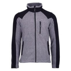 Bluza Polarowa Męska Pełen Suwak Monar. Brązowe bluzy męskie Hi-tec, na zimę, m, bez wzorów, z polaru, bez kaptura. Za 195.99 zł.