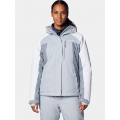 Kurtka Narciarska Damska Columbia Snowy Summit. Niebieskie kurtki damskie Columbia, m, bez wzorów, bez kaptura, narciarskie. Za 749.99 zł.