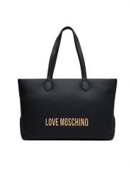 LOVE MOSCHINO Torebka JC4395PP0NKD000A Czarny. Czarne torebki do ręki damskie Love Moschino, bez wzorów, ze skóry, bez dodatków. Za 739.99 zł.