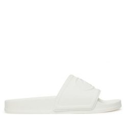 Klapki Liu Jo. Białe klapki damskie Liu Jo, bez wzorów, bez obcasa. Za 159.99 zł.