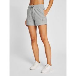 Szorty damskie Hummel Ic Billie. Szare szorty sportowe damskie Hummel, na wiosnę, s, z aplikacjami, z bawełny, klasyczne, z standardowym stanem, na fitness i siłownię. Za 126.90 zł.