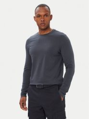 BOSS Longsleeve TChark 50473286 Granatowy Regular Fit. Niebieskie bluzki z długim rękawem męskie Boss, m, bez wzorów, z bawełny, bez kołnierzyka. Za 279.99 zł.