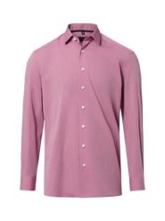 Finshley & Harding koszula biznesowa - Easy Care Mężczyźni Modern Fit Bawełna czerwony, 41. Czerwone koszule męskie Finshley & Harding, m, bez wzorów, z bawełny, biznesowe, bez kołnierzyka, bez ramiączek. Za 99.95 zł.