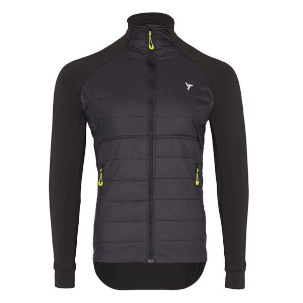 Kurtka narciarska Silvini Grado. Czarne kurtki męskie Silvini, l, bez wzorów, z materiału, długie, bez kaptura, rowerowe, primaloft. Za 389.00 zł.