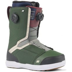 Buty snowboardowe K2 HANFORD. Zielone buty sportowe męskie K2, bez zapięcia, snowboardowy. W wyprzedaży za 1,709.99 zł.