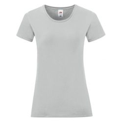 Koszulka Damska Iconic 150. Szare koszulki sportowe damskie Fruit of the Loom, xl, bez wzorów, bez kołnierzyka, bez ramiączek, trekkingowe. Za 28.99 zł.