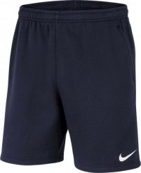 Nike Park 20 Fleece Short CW6910 Granatowy M. Niebieskie krótkie spodenki sportowe męskie Nike, m, bez wzorów. Za 149.53 zł.