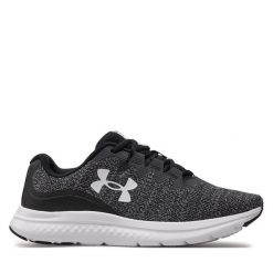 Buty do biegania Under Armour. Czarne buty sportowe męskie Under Armour, bez zapięcia, do biegania. Za 219.99 zł.