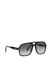 Tom Ford Okulary przeciwsłoneczne Falconer FT0884/S 01B Czarny. Czarne okulary przeciwsłoneczne damskie Tom Ford. Za 1,128.99 zł.