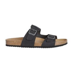 Sandały Geox Ghita. Brązowe sandały męskie Geox, bez zapięcia. W wyprzedaży za 318.00 zł.