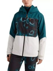 Kurtka narciarska męska O'Neill Carbon. Czarne kurtki snowboardowe męskie O'Neill, m, bez wzorów, z materiału, długie, bez kaptura, narciarskie. Za 999.00 zł.