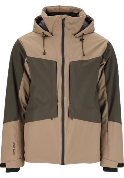 Kurtka narciarska Whistler Kingland Pro. Czarne kurtki męskie Whistler, m, bez wzorów, z materiału, długie, bez kaptura, narciarskie. Za 447.50 zł.
