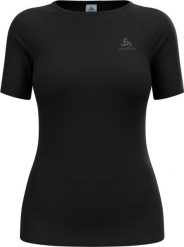 Koszulka termoaktywna damska Odlo Merino PW 140 Seamless BL Top Crew Neck SS. Czarne bielizna termoaktywna damska Odlo, m, bez wzorów, z poliamidu, bez ramiączek. Za 375.45 zł.