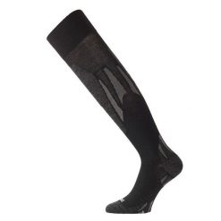 Skarpety narciarskie uniseks Lasting SWW 988 Merino 80%. Czarne skarpety damskie LASTING, bez wzorów, z wełny. W wyprzedaży za 129.90 zł.