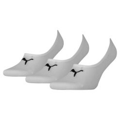 Skarpety Puma Footie 3 Pack, Dla obu płci. Białe skarpety damskie Puma, bez wzorów. Za 59.99 zł.
