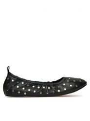 MICHAEL Michael Kors Baleriny Amy 40S5AYFP2L Czarny. Czarne baleriny damskie MICHAEL Michael Kors, bez wzorów, ze skóry, bez obcasa. Za 479.99 zł.