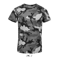 Koszulka Sol's Camo. Szare koszulki sportowe damskie FAIRPLAY, s, bez wzorów, bez kołnierzyka, bez ramiączek, do jazdy konnej. Za 117.00 zł.