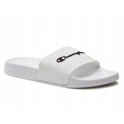 Klapki damskie Champion Daytona na basen. Białe klapki damskie Champion, bez wzorów. Za 89.00 zł.