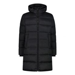 Długi płaszcz puchowy z kapturem CMP. Czarne kurtki męskie CMP, m, bez wzorów, z puchu, długie, z kapturem. W wyprzedaży za 534.50 zł.