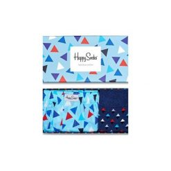 Combo Box Męski Happy Socks XTRI60-6000. Szare bokserki męskie Happy Socks. Za 76.30 zł.