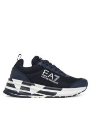 EA7 Emporio Armani Sneakersy 7Y000002 AF10181 MZ069 Granatowy. Niebieskie buty sportowe chłopięce EA7 Emporio Armani, bez wzorów, z materiału, bez zapięcia. Za 419.99 zł.