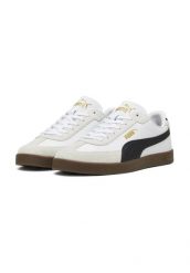 Buty damskie sportowe sneakersy Puma CLUB II ERA. Białe obuwie sportowe damskie Puma, bez wzorów, z materiału, trekkingowe. Za 199.99 zł.