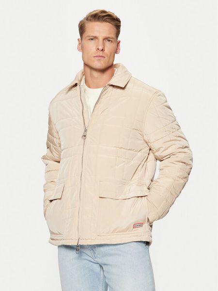 Hunter Kurtka przejściowa Walter HARM0004242 Beżowy Regular Fit. Brązowe kurtki męskie Hunter, m, bez wzorów, z syntetyku, bez kaptura. Za 279.99 zł.
